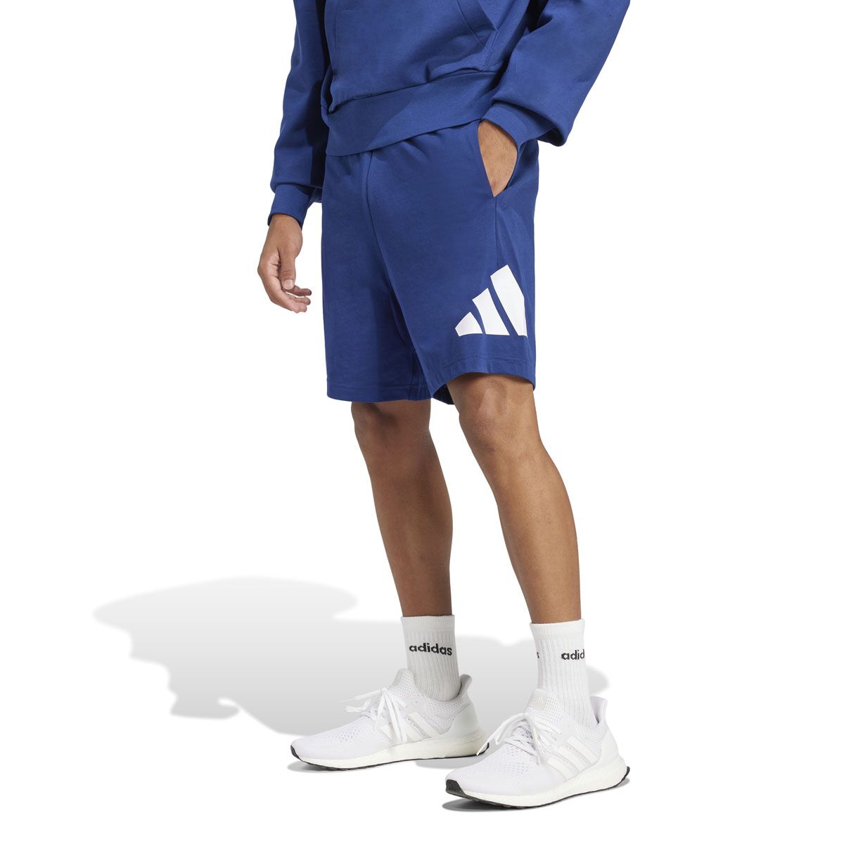 adidas Mens Big Logo Single Jersey Shorts