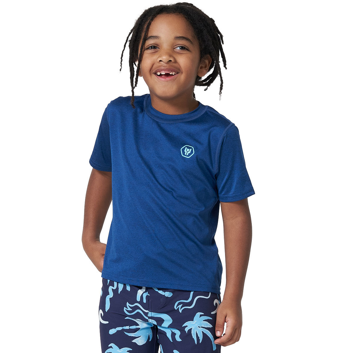 Tahwalhi Little Boys Short Sleeve Surf Tee