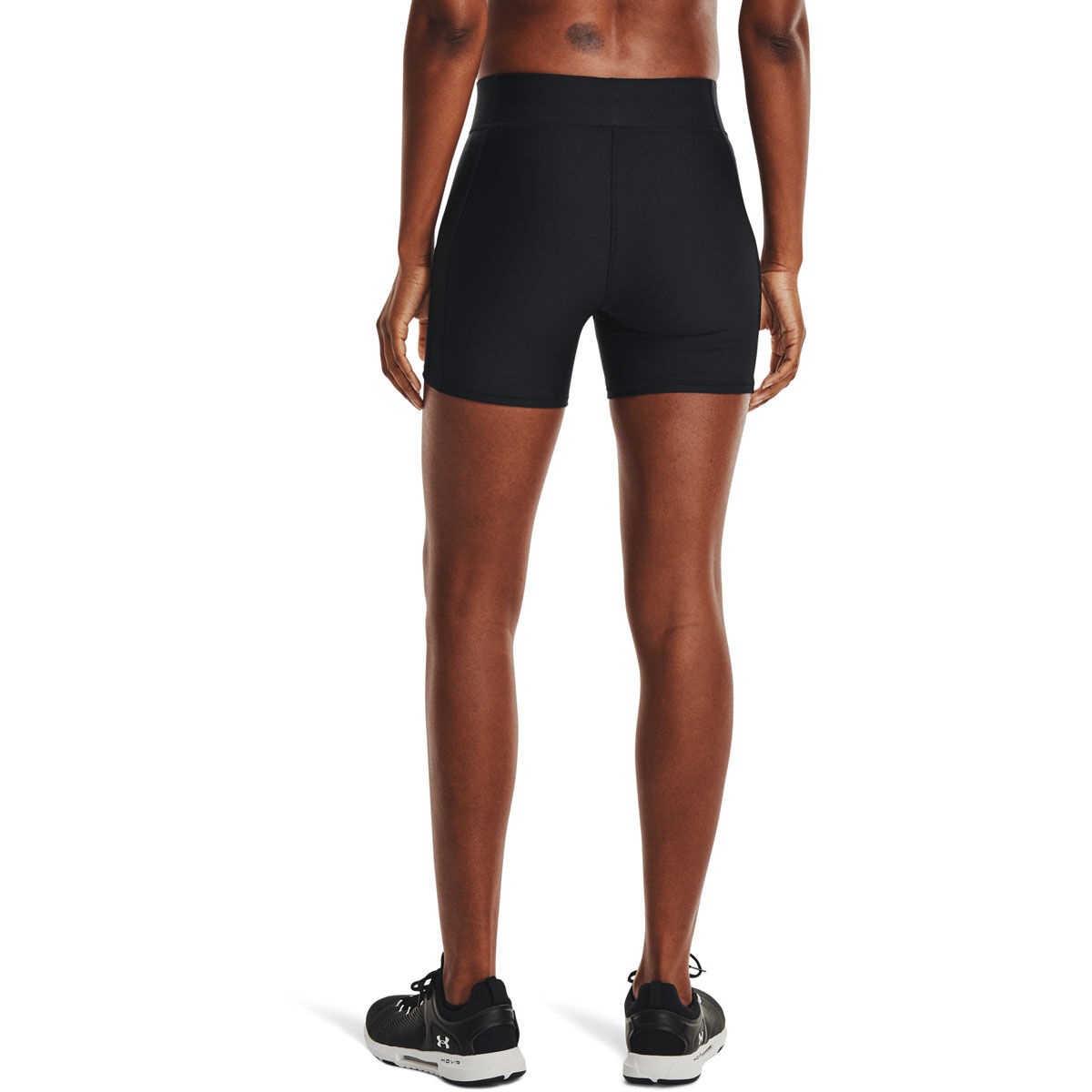 Under Armour Womens HeatGear Armour Mid Rise Middy Bike Tights