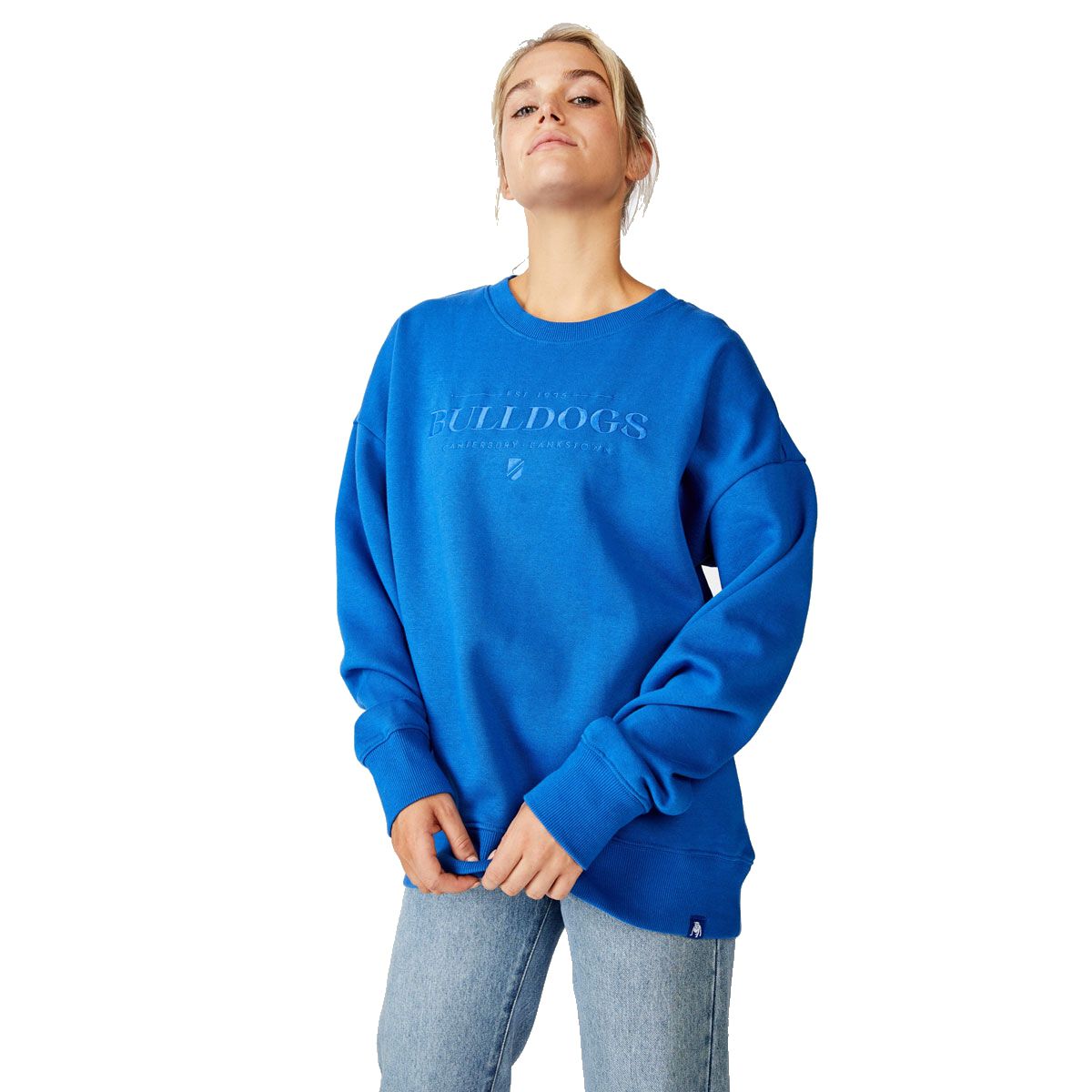 Canterbury-Bankstown Bulldogs Womens Old School Crew Sweatshirt