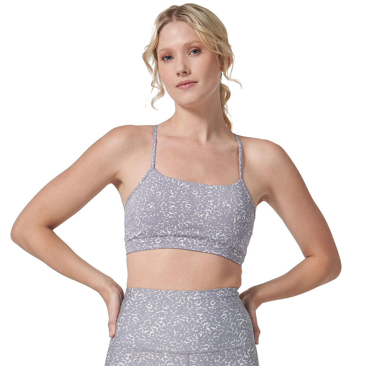Ell/Voo Womens Kyrie Crop Sports Bra