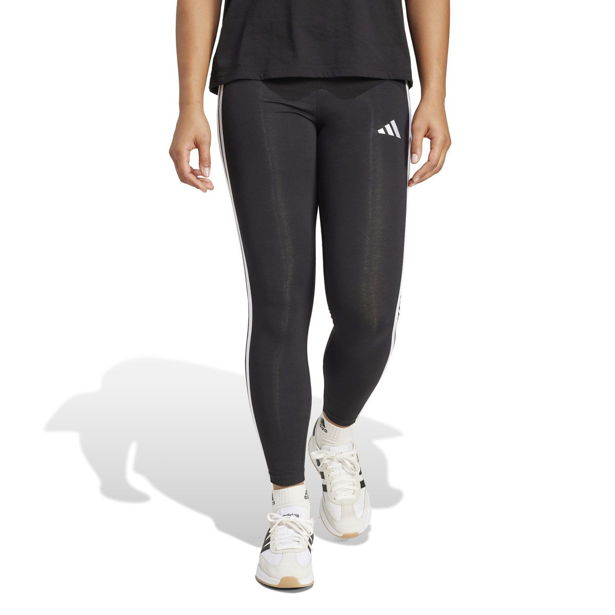 adidas Womens Essentials 3-Stripes Cotton Leggings