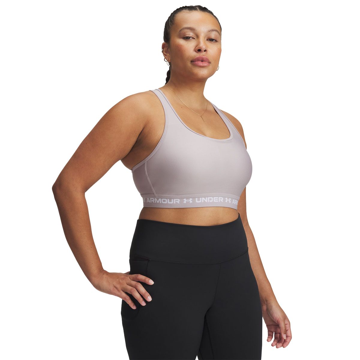 Under Armour Womens Crossback Mid Support Sports Bra