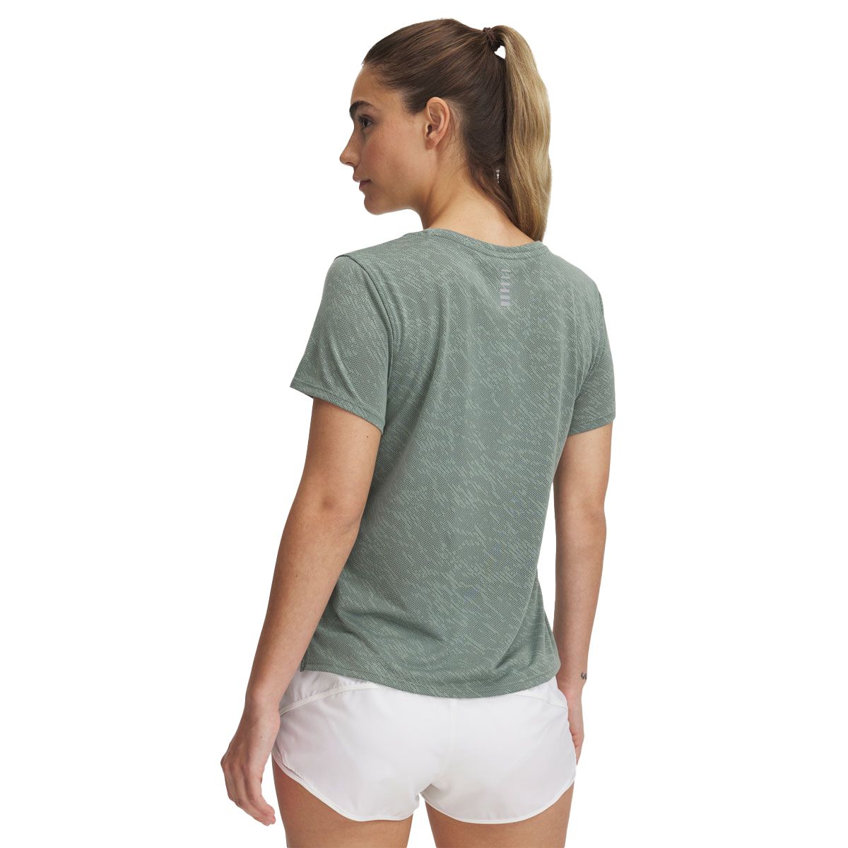 Under Armour Womens Launch Camo Running Tee