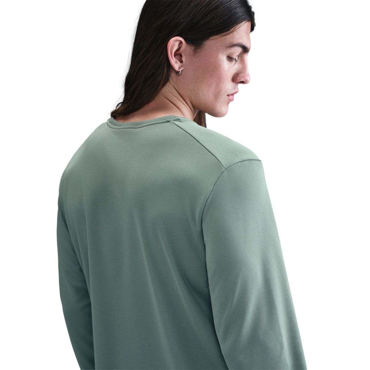 Nike Mens Miler Dri-FIT Long Sleeve Running Top