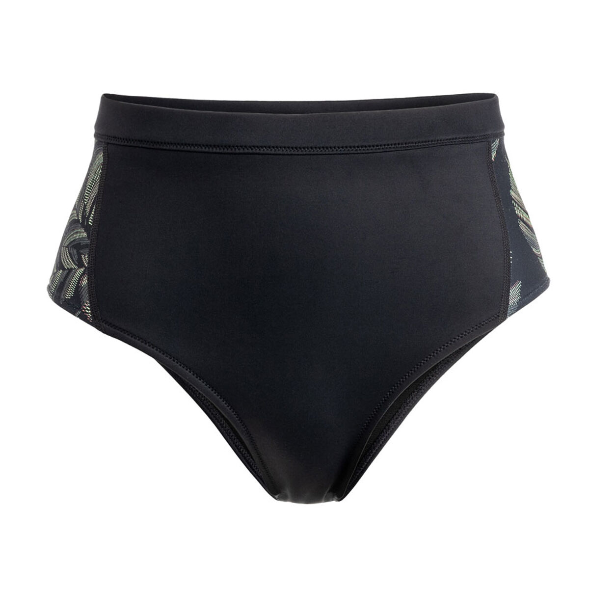 Roxy Womens Pro Wave High Waist Swim Brief