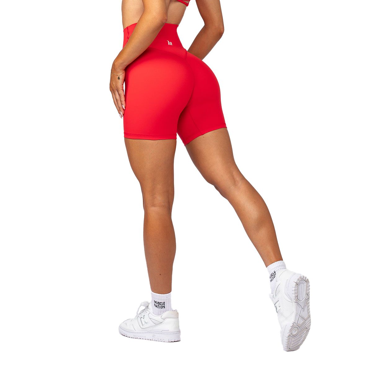 Muscle Nation Womens Liberty Zero Rise Bike Shorts