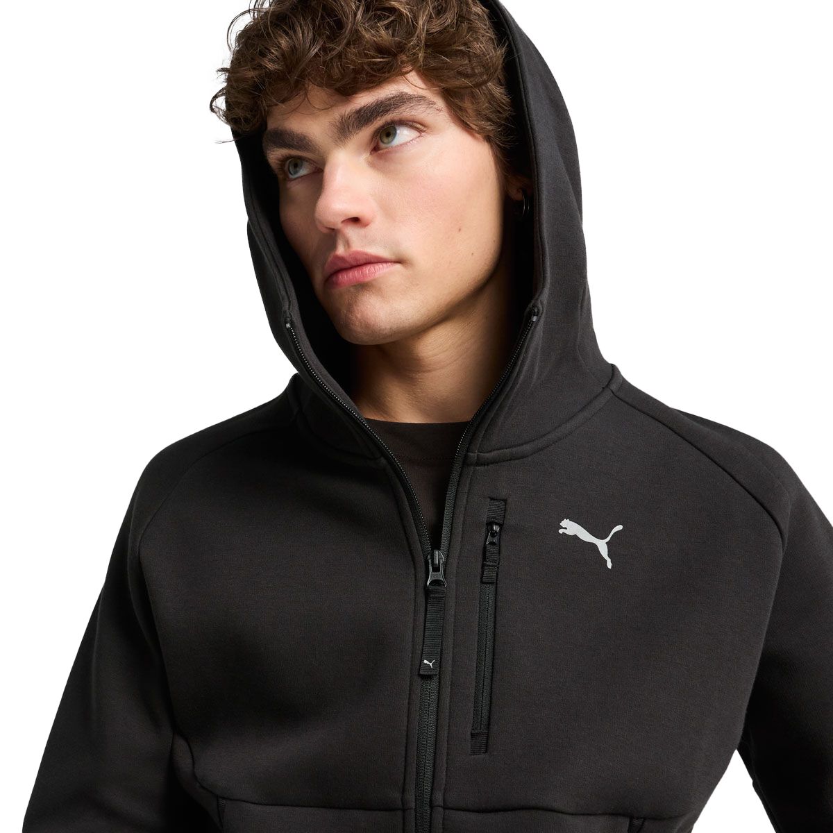 PUMA Mens PUMATECH Full Zip Hoodie