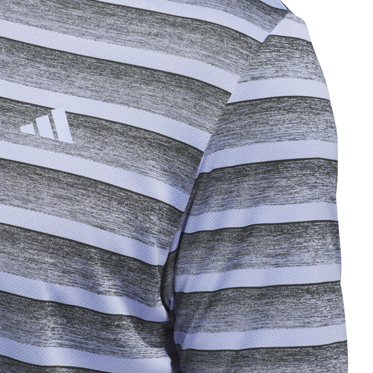 adidas Mens Two-Colour Striped Golf Polo