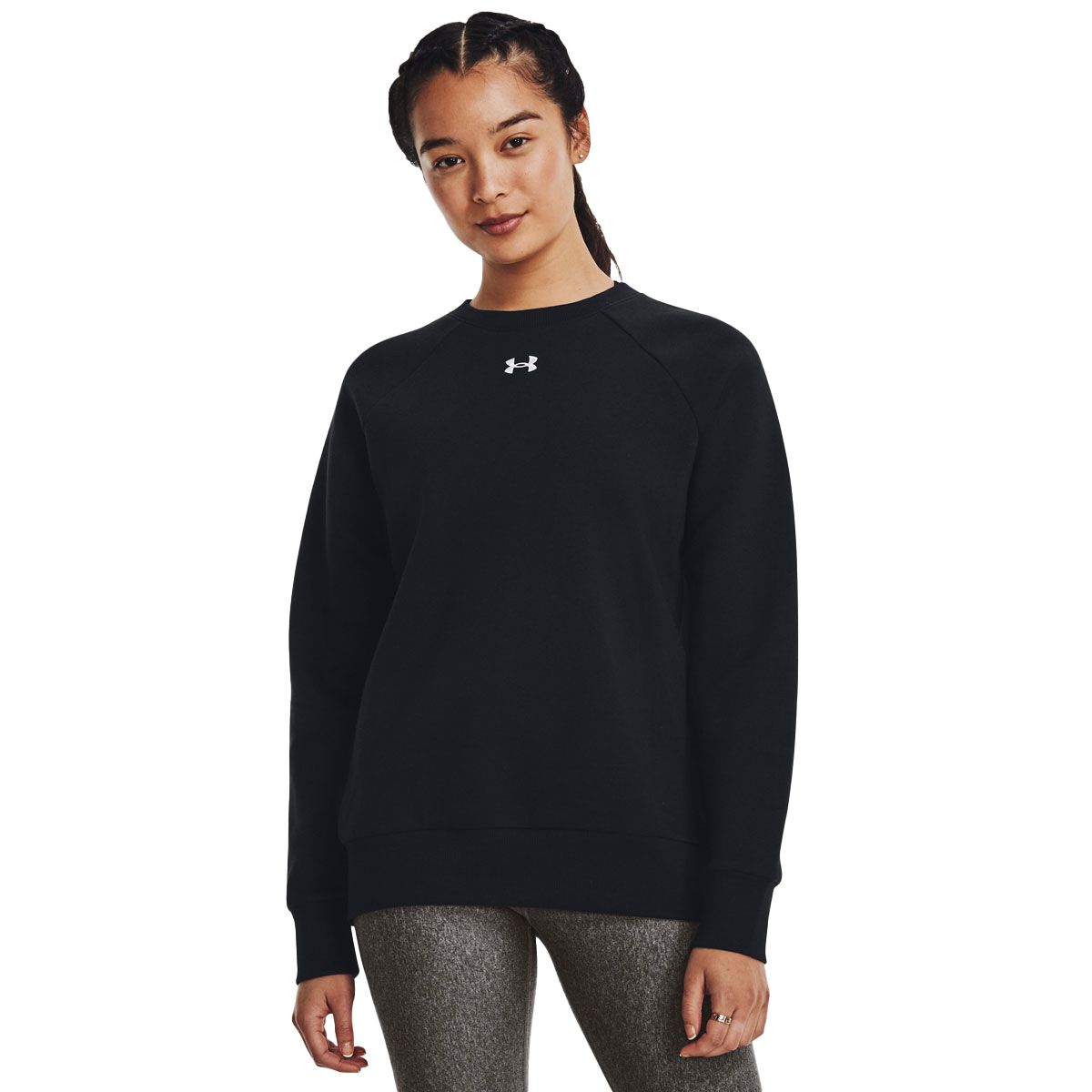 Under Armour Womens Rival Fleece Crew Sweatshirt