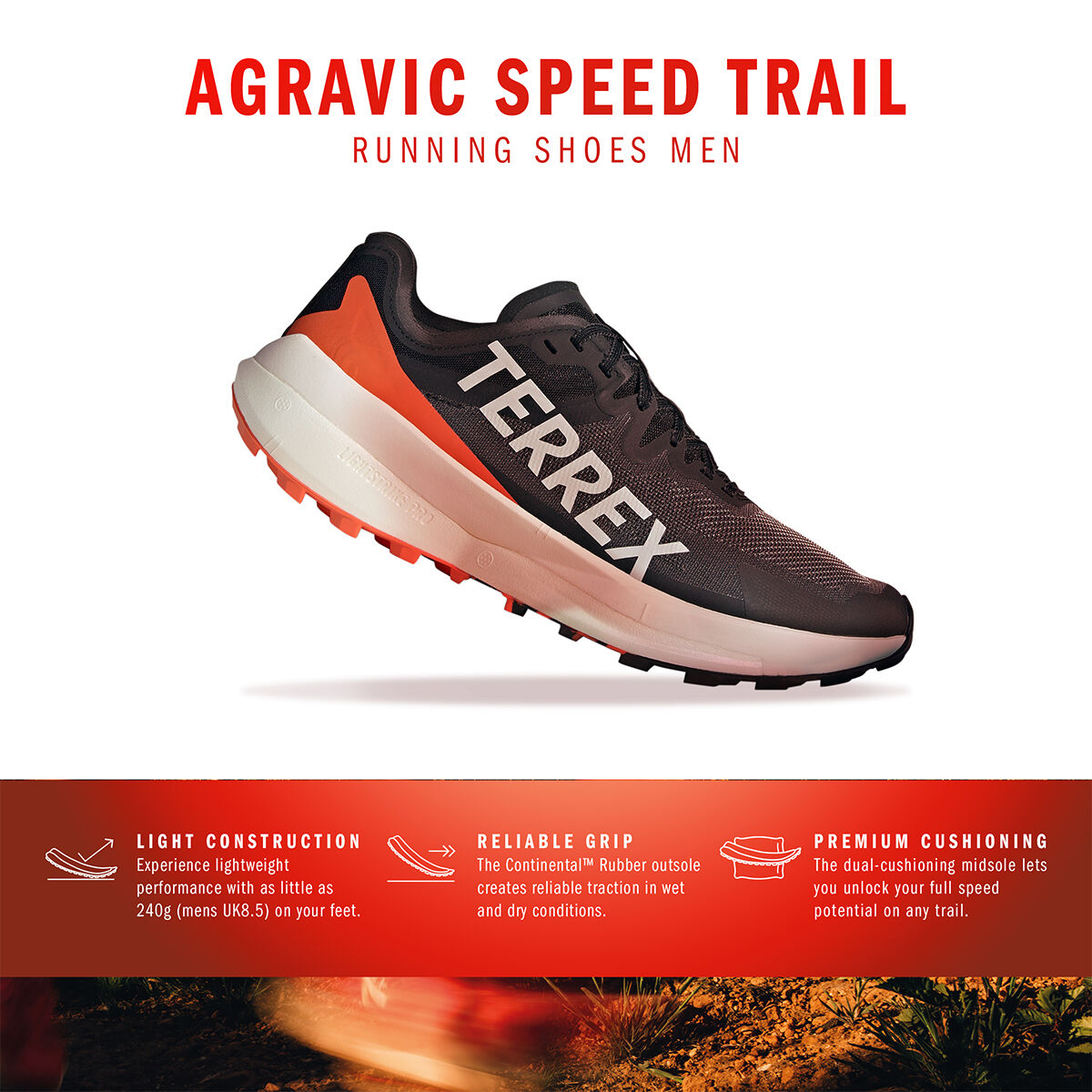 Adidas Terrex Agravic Speed Trail Running Shoes
