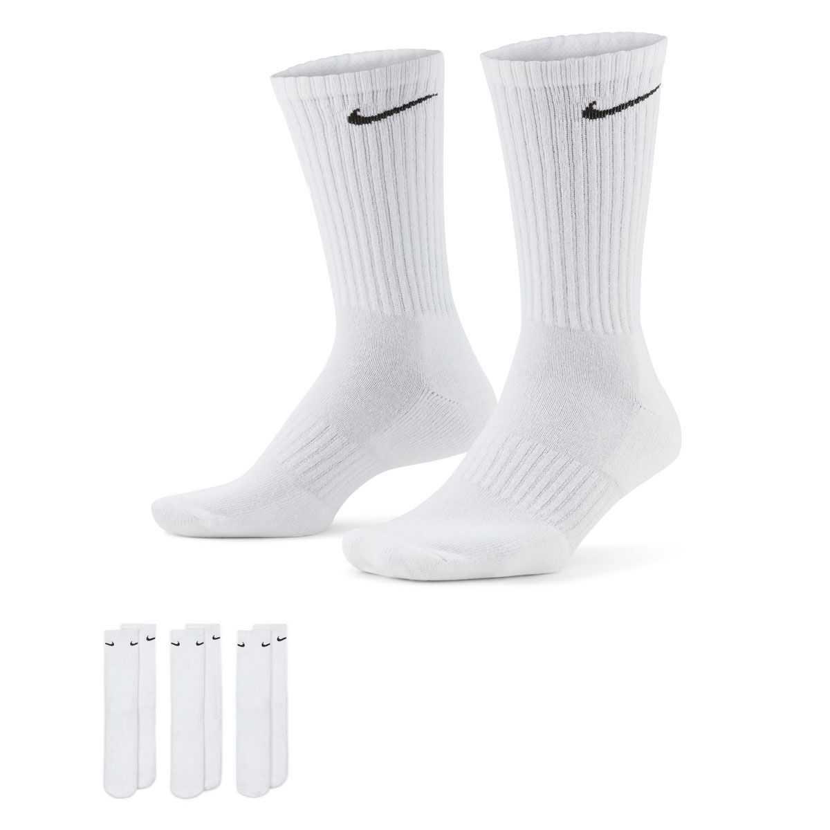 Nike Unisex Cushion Crew 3 Pack Socks