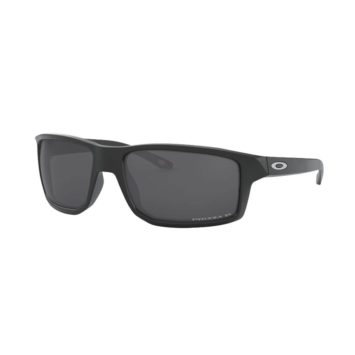 OAKLEY Gibston Sunglasses - Matte Black with PRIZM Black Polarized