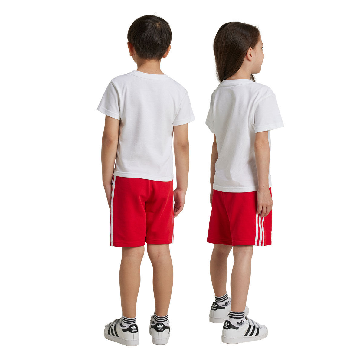 adidas Originals Kids Short & Trefoil Tee Set