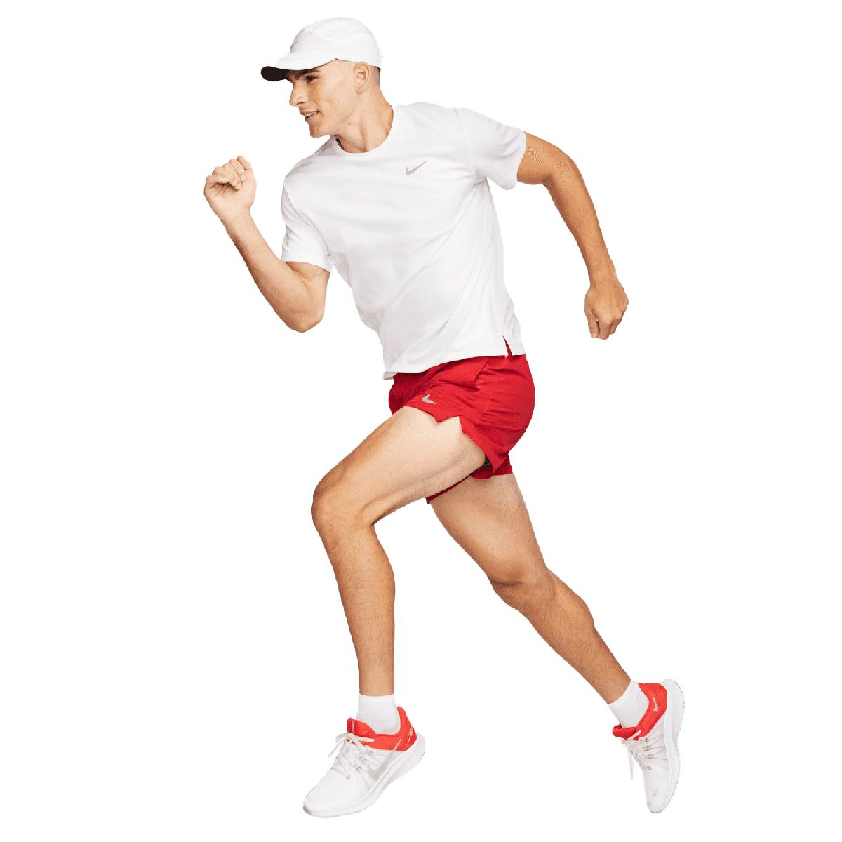 Nike Mens Challenger Dri FIT 5 Inch Brief Lined Running Shorts