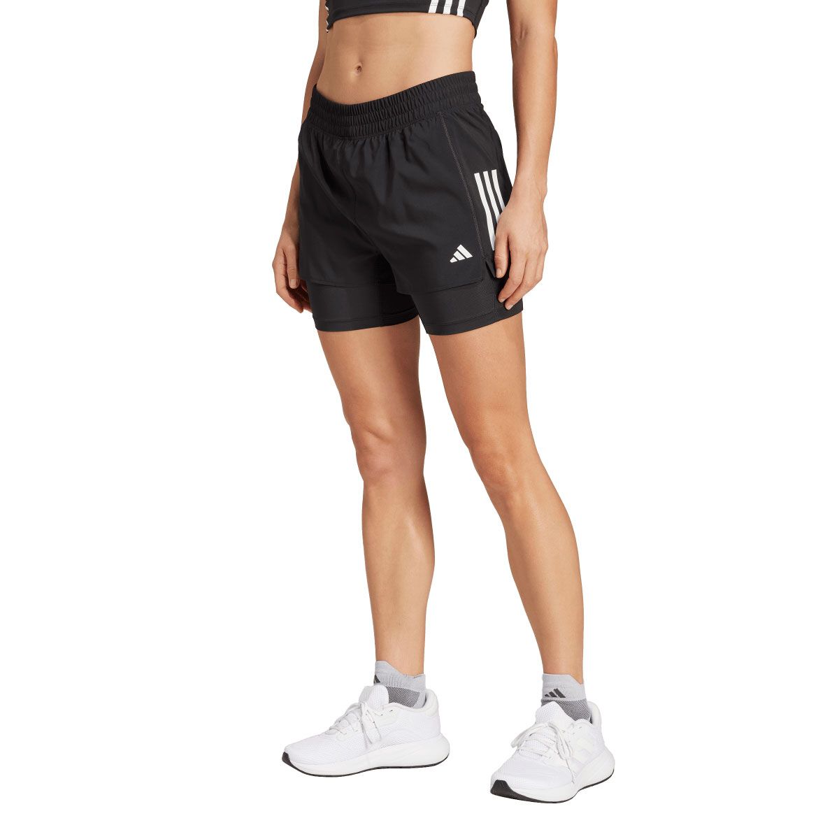 adidas Womens CLIMACOOL Own The Run 2in1 Running Shorts