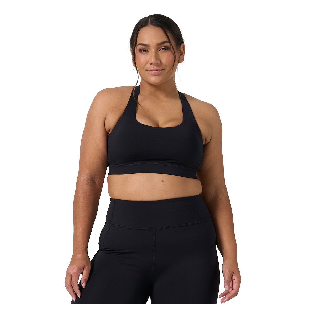 Ell/Voo Womens Kara Crop Sports Bra