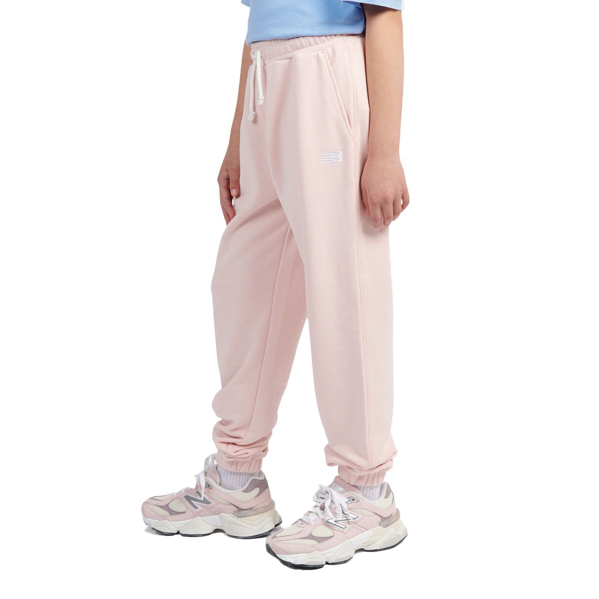 New Balance Junior French Terry Small Logo Jogger Track Pants