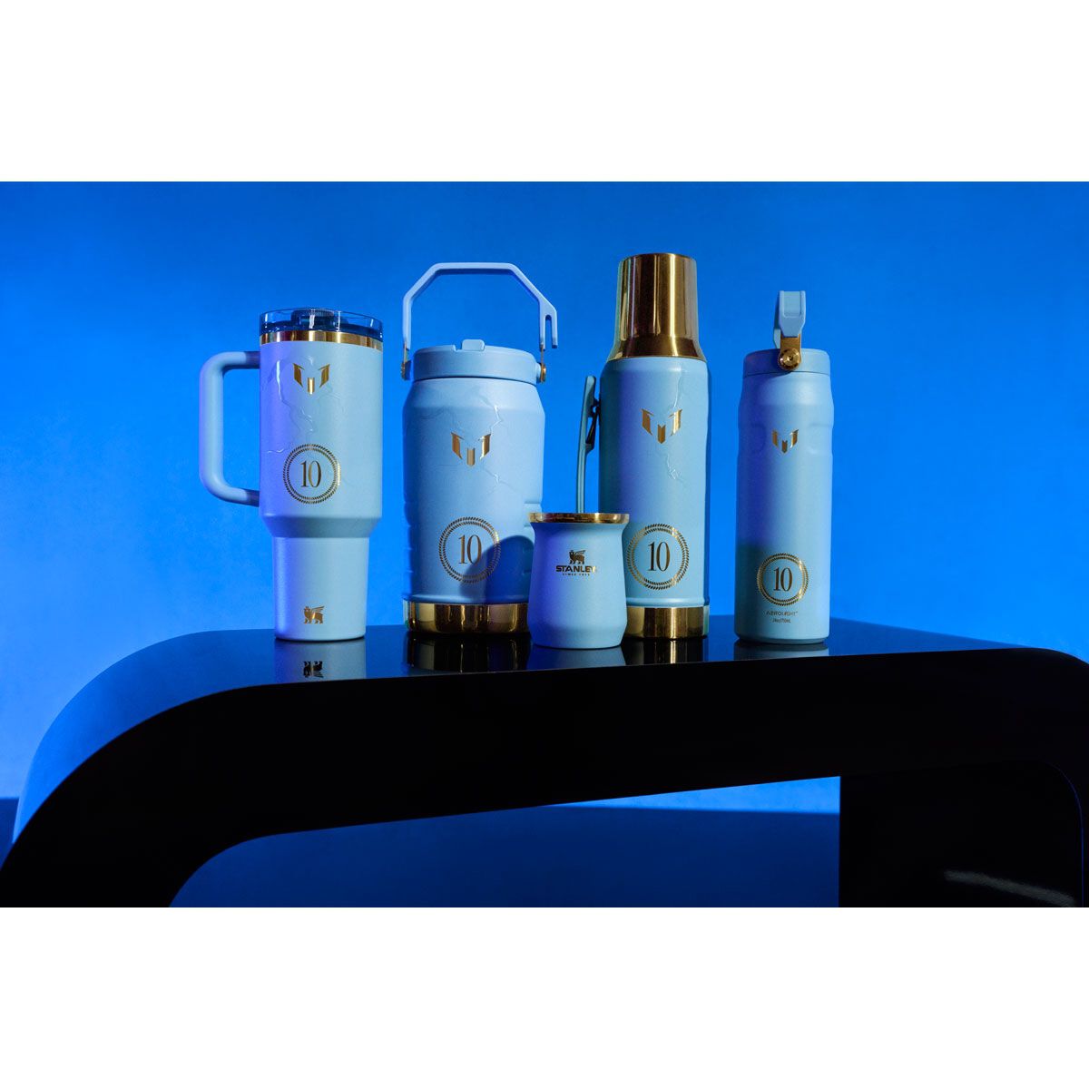 Stanley x Messi Aerolight Flip Straw 709ml/24oz Water Bottle