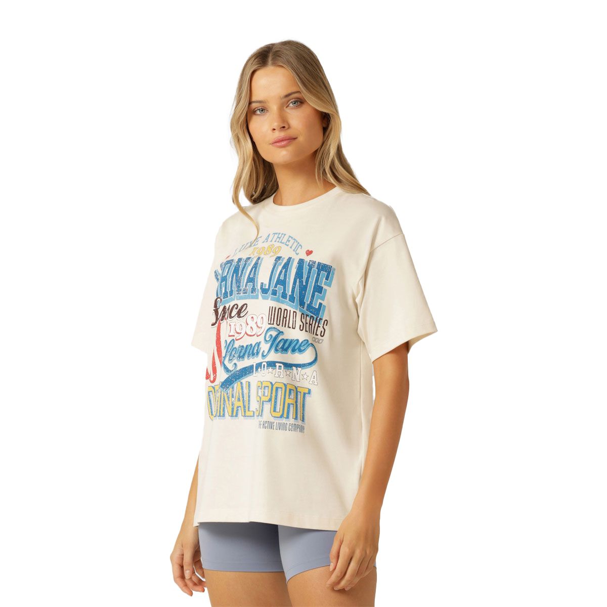 Lorna Jane Womens Courtside Boyfriend Tee