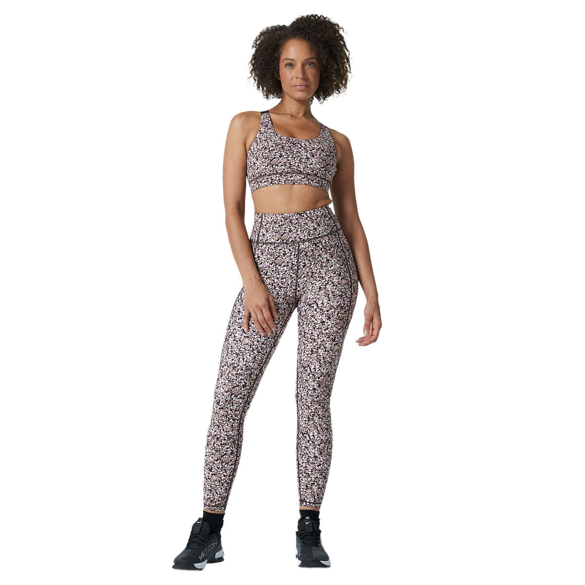 Ell/Voo Womens Kara High Rise 7/8 Pocket Tights