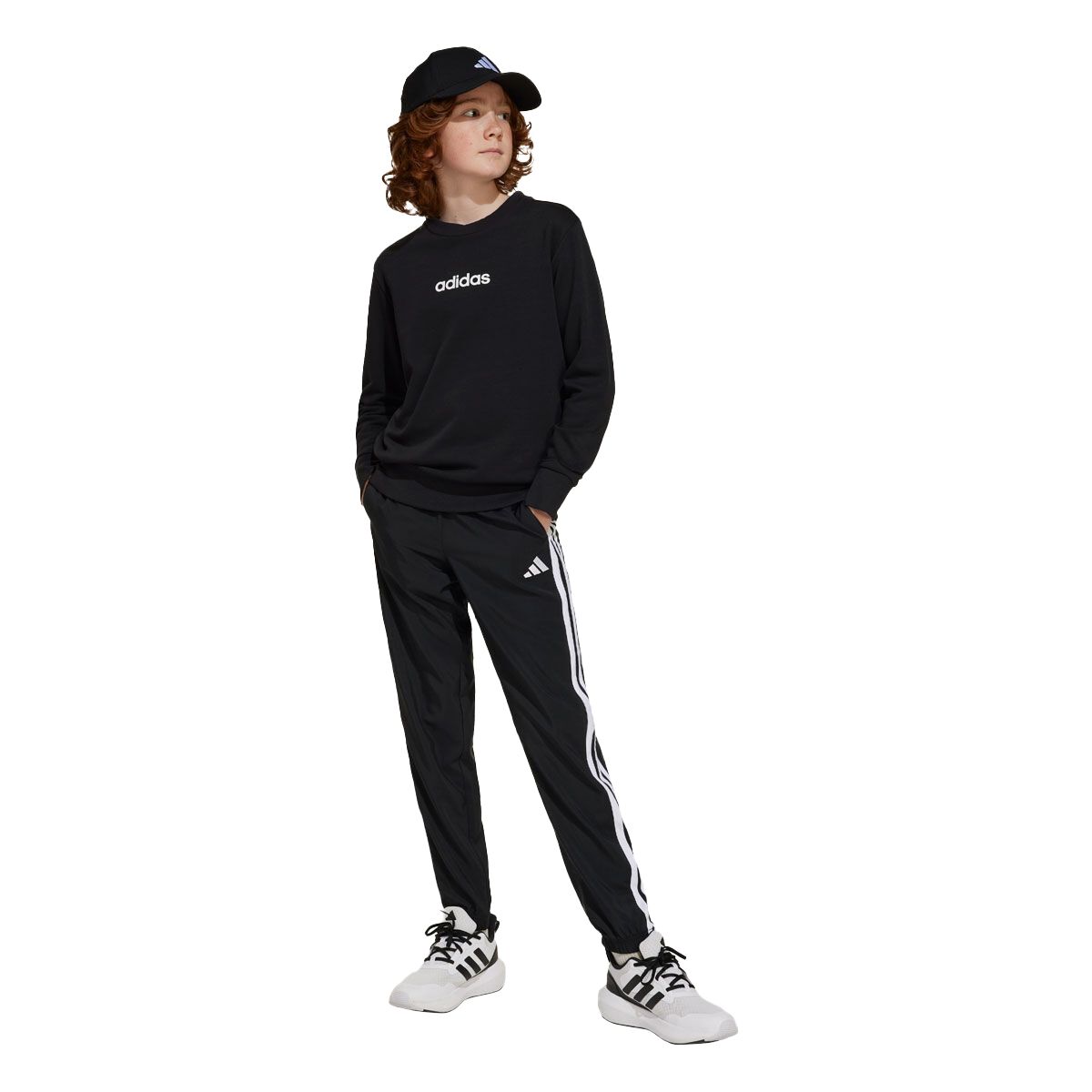 Adidas Junior Essentials 3 Stripes Track Pants