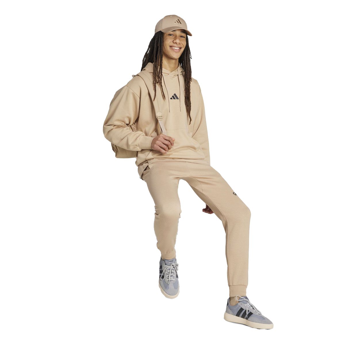 adidas Mens FeelCozy Fleece Pullover Hoodie