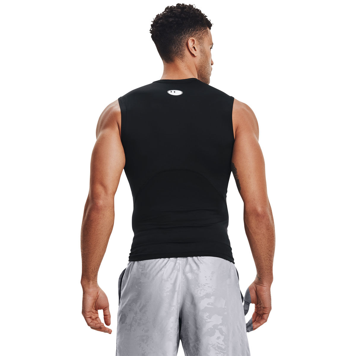 Under Armour Mens HeatGear Armour Sleeveless Compression Top