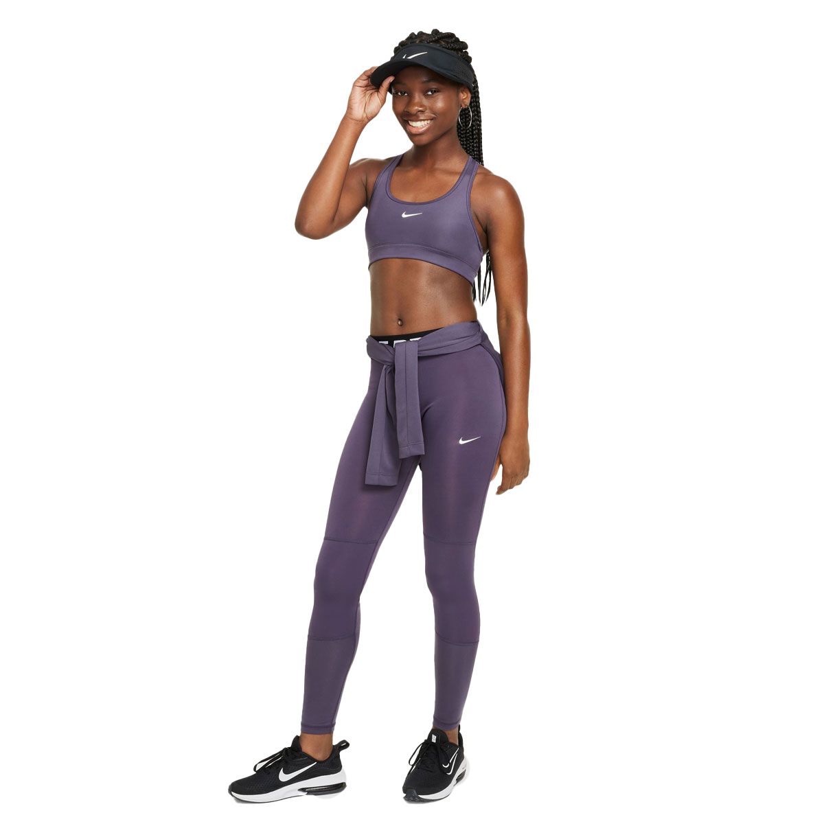 Nike Junior Dri-FIT Swoosh Sports Bra