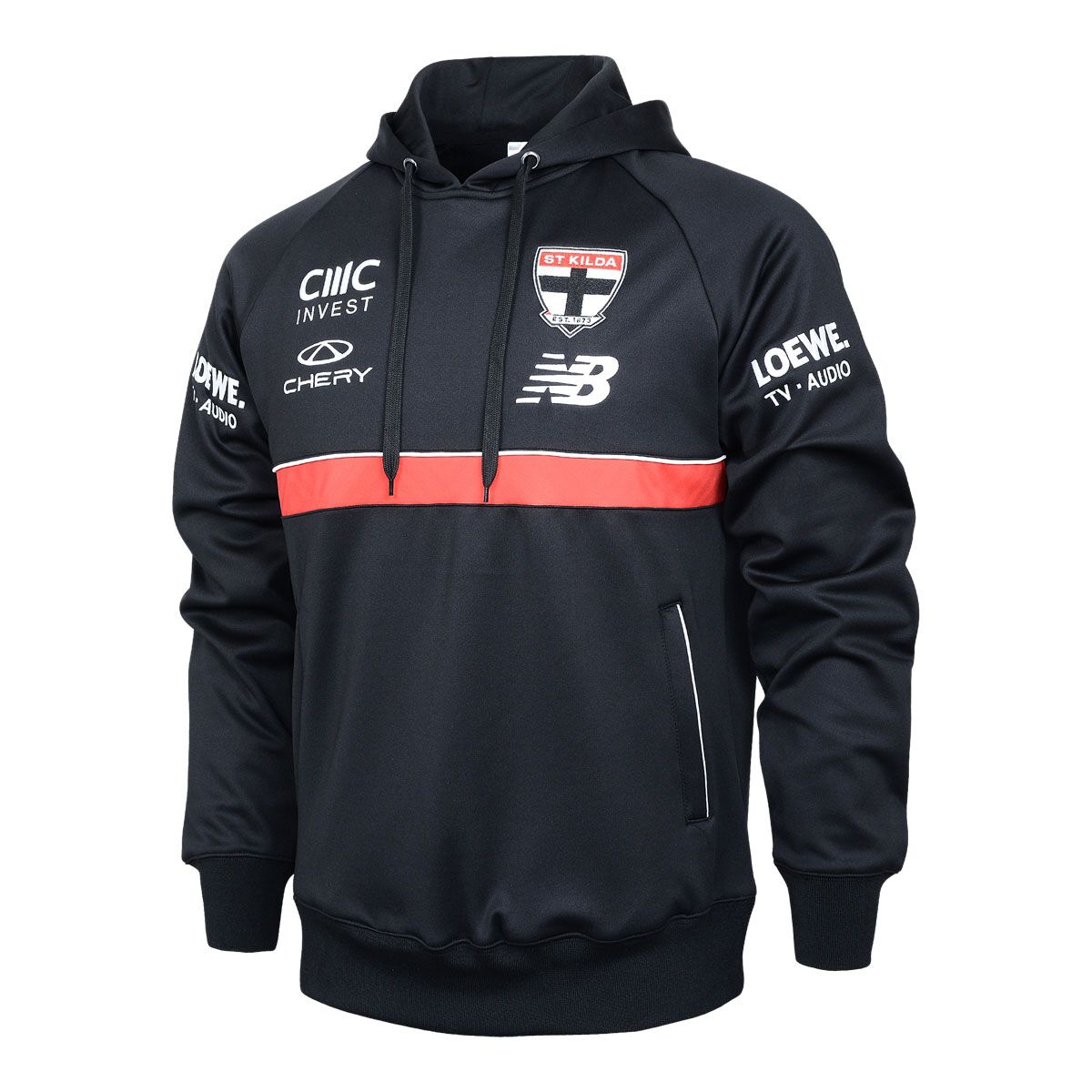 St Kilda Saints Mens 2025 Hoodie