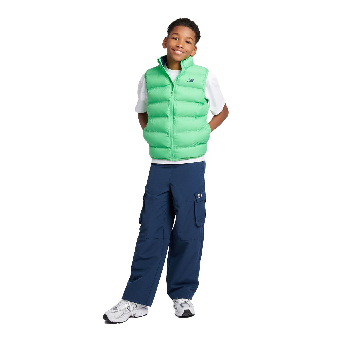 New Balance Junior Bond Quilted Gilet Vest
