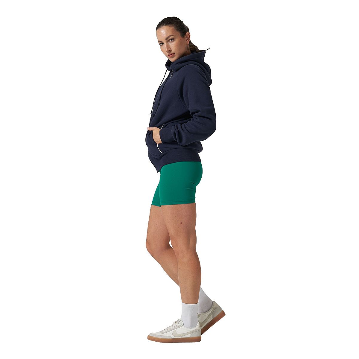 Ell/Voo Womens Mae Fleece Full Zip Hoodie