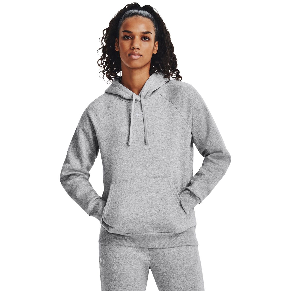 Under Armour Womens Rival Fleece Pullover Hoodie