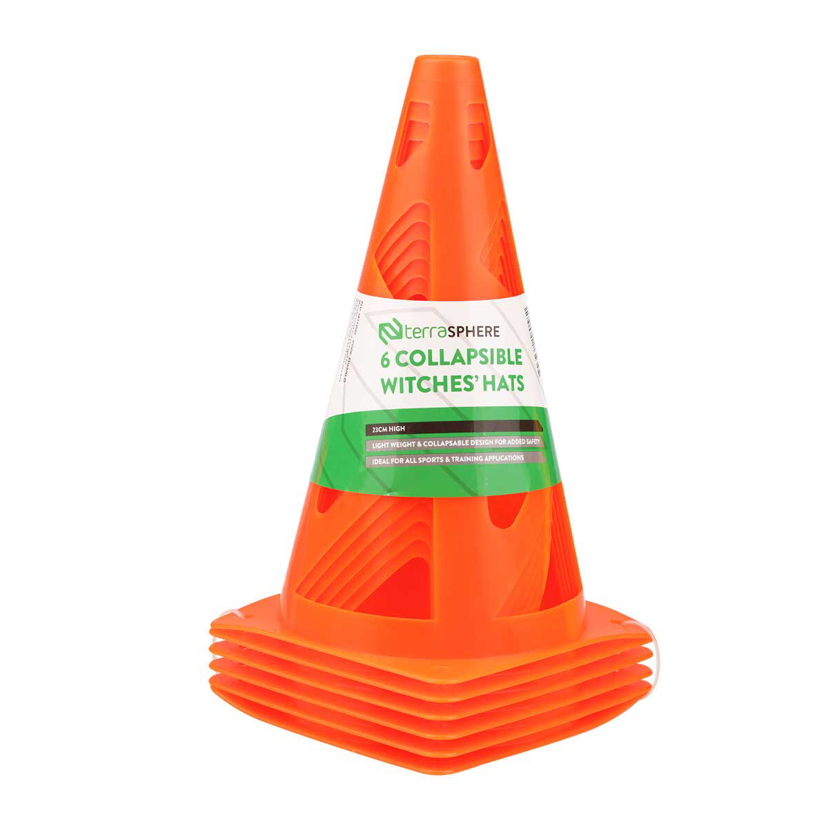 Terrasphere Collapsible Witches Hats 6 Pack