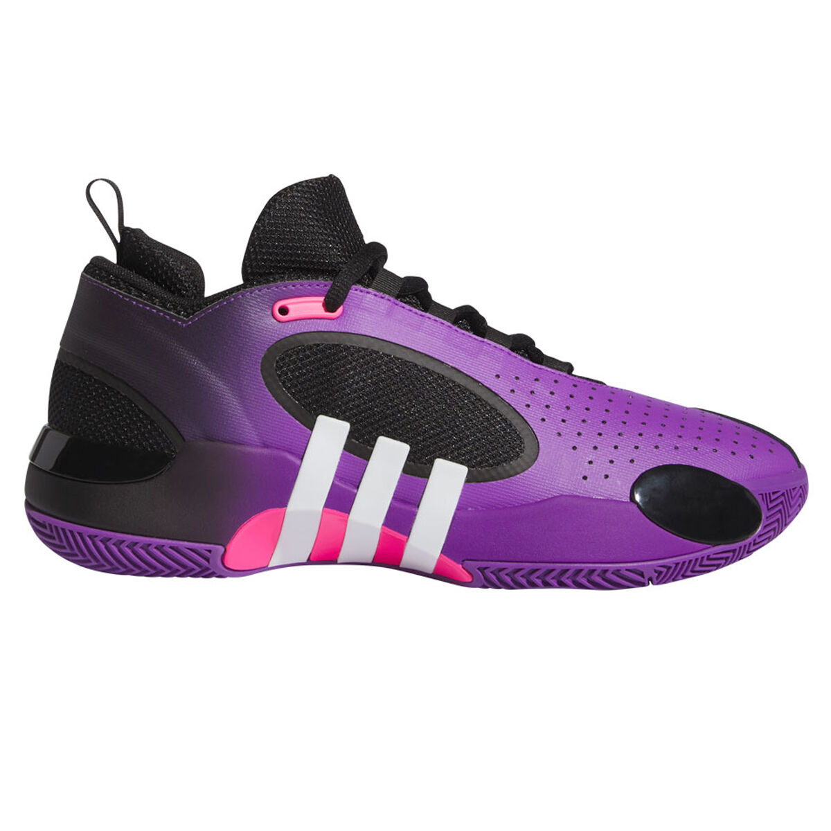 adidas D.O.N. Issue 5 Purple Bloom GS Kids Basketball Shoes