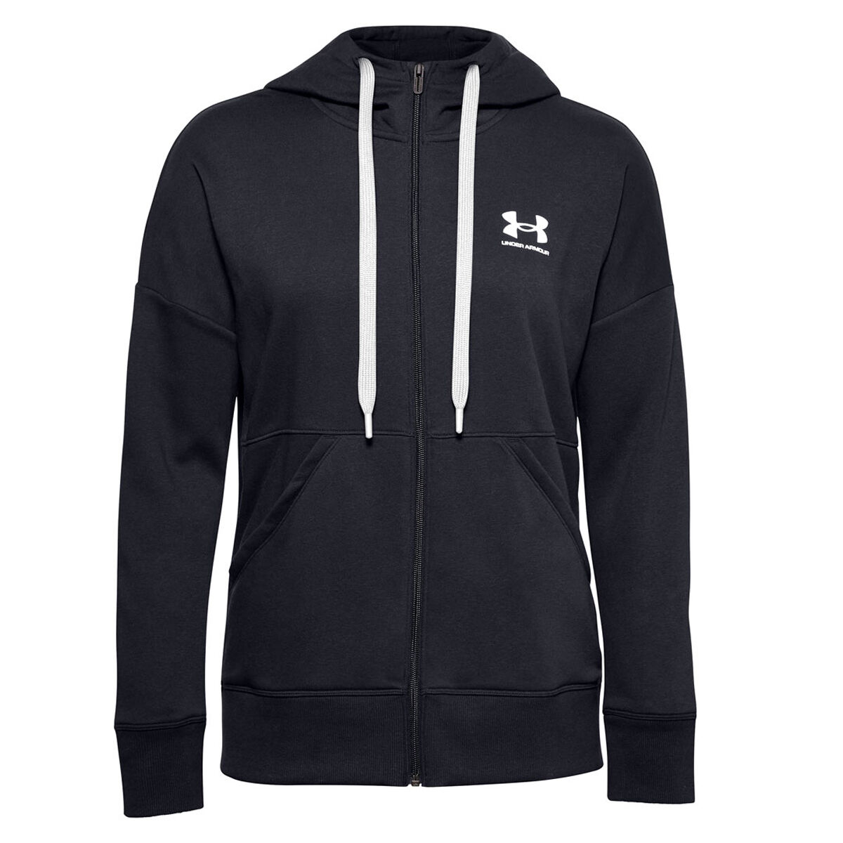 Under Armour Womens Rival Fleece Full Zip Hoodie