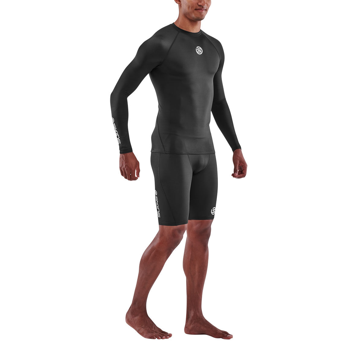 SKINS Mens Series 1 LS Compression Top