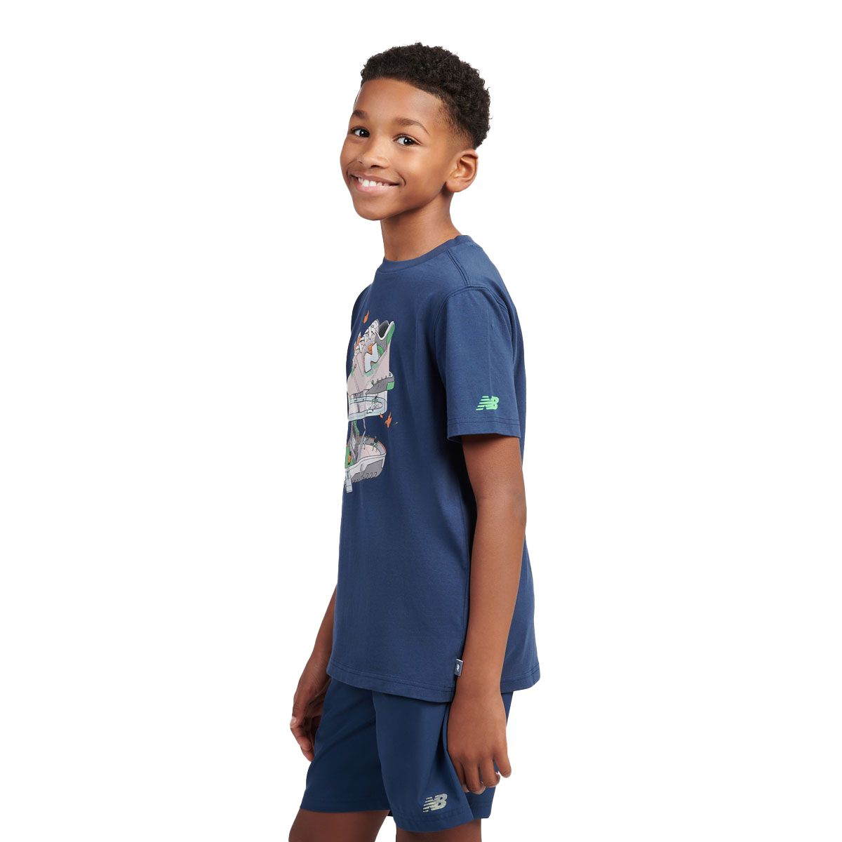 New Balance Junior Fitness Centre Illustrated Graphic Tee