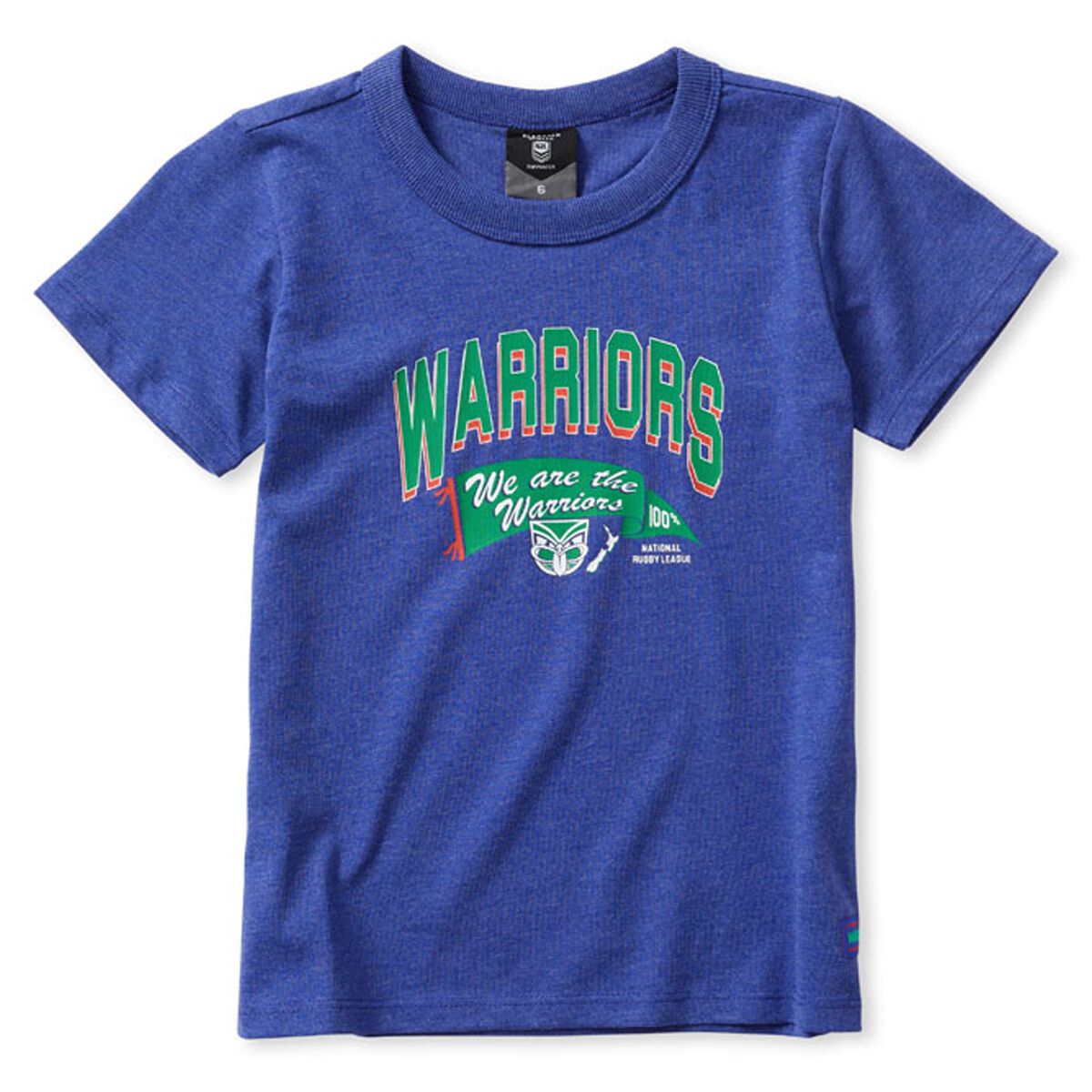 New Zealand Warriors Kids 2025 Pennant Tee