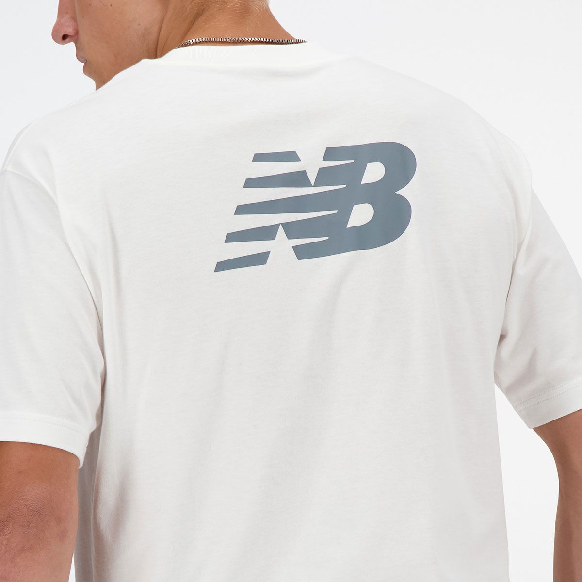 New Balance Mens Relaxed Logo Tee