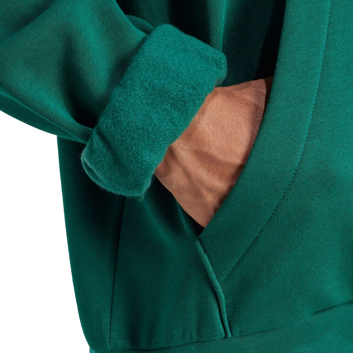 adidas Mens FeelCozy Fleece Pullover Hoodie