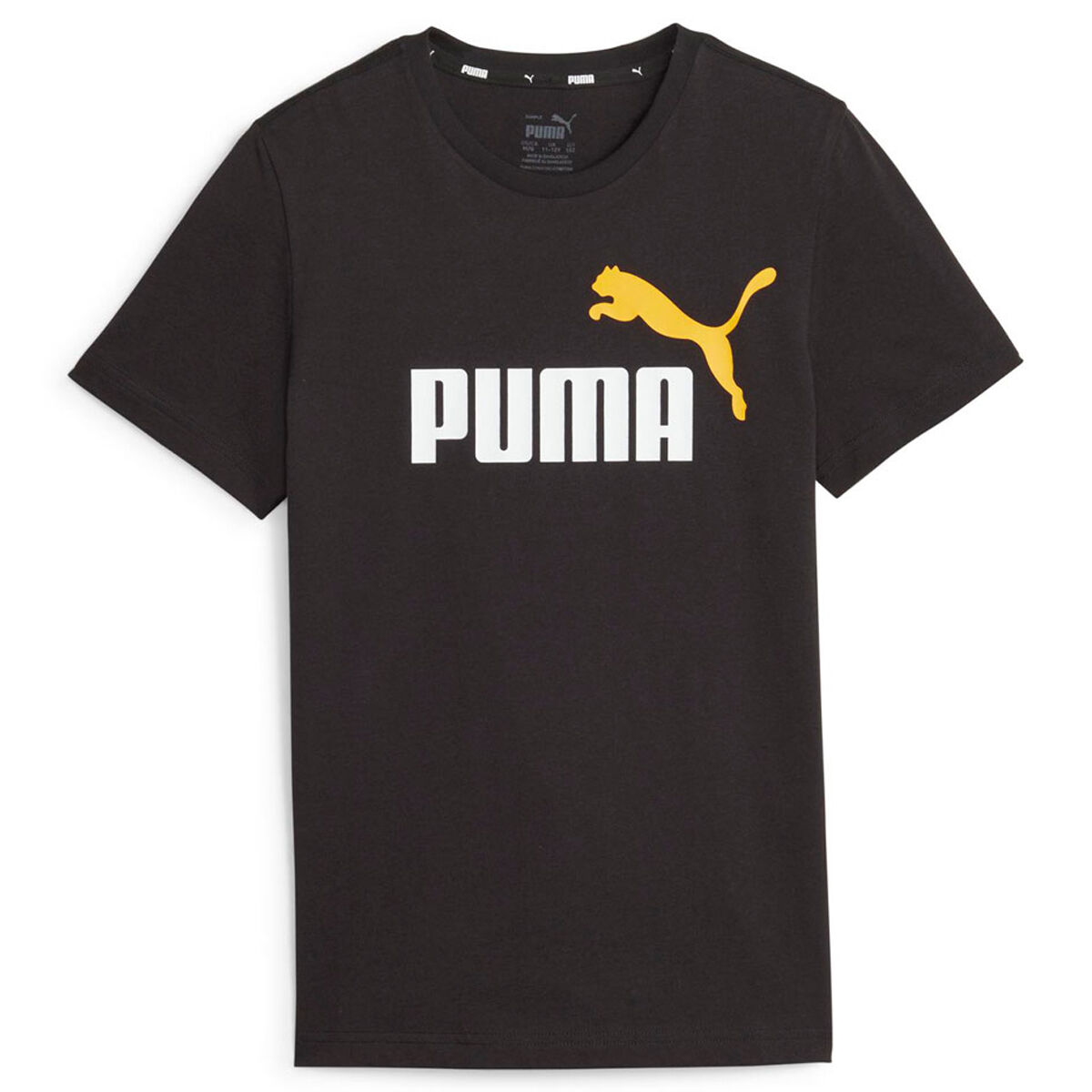 PUMA Kids Essentials Plus 2 Colour Logo Tee