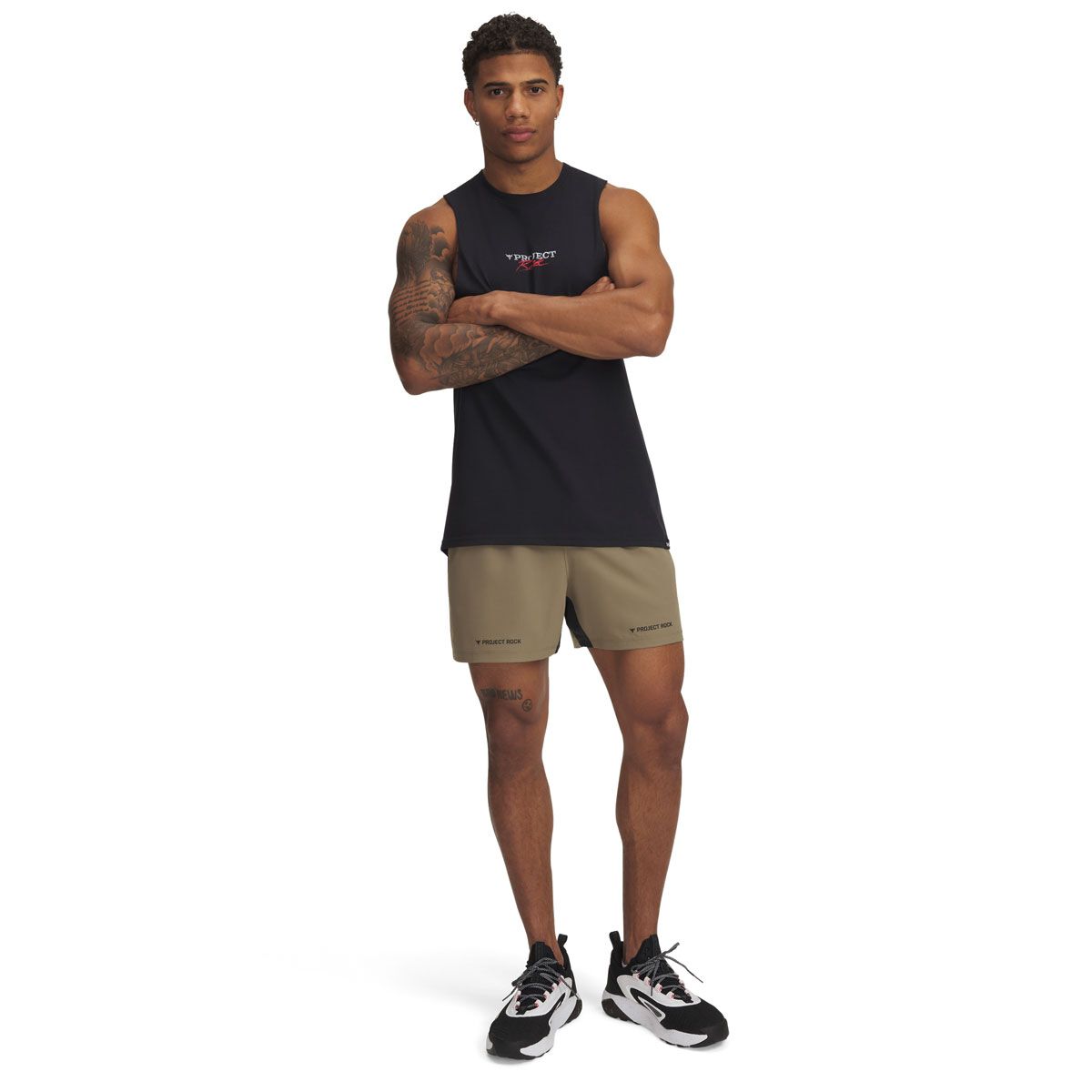 Under Armour Mens Project Rock Ultimate 5 Inch Training Shorts