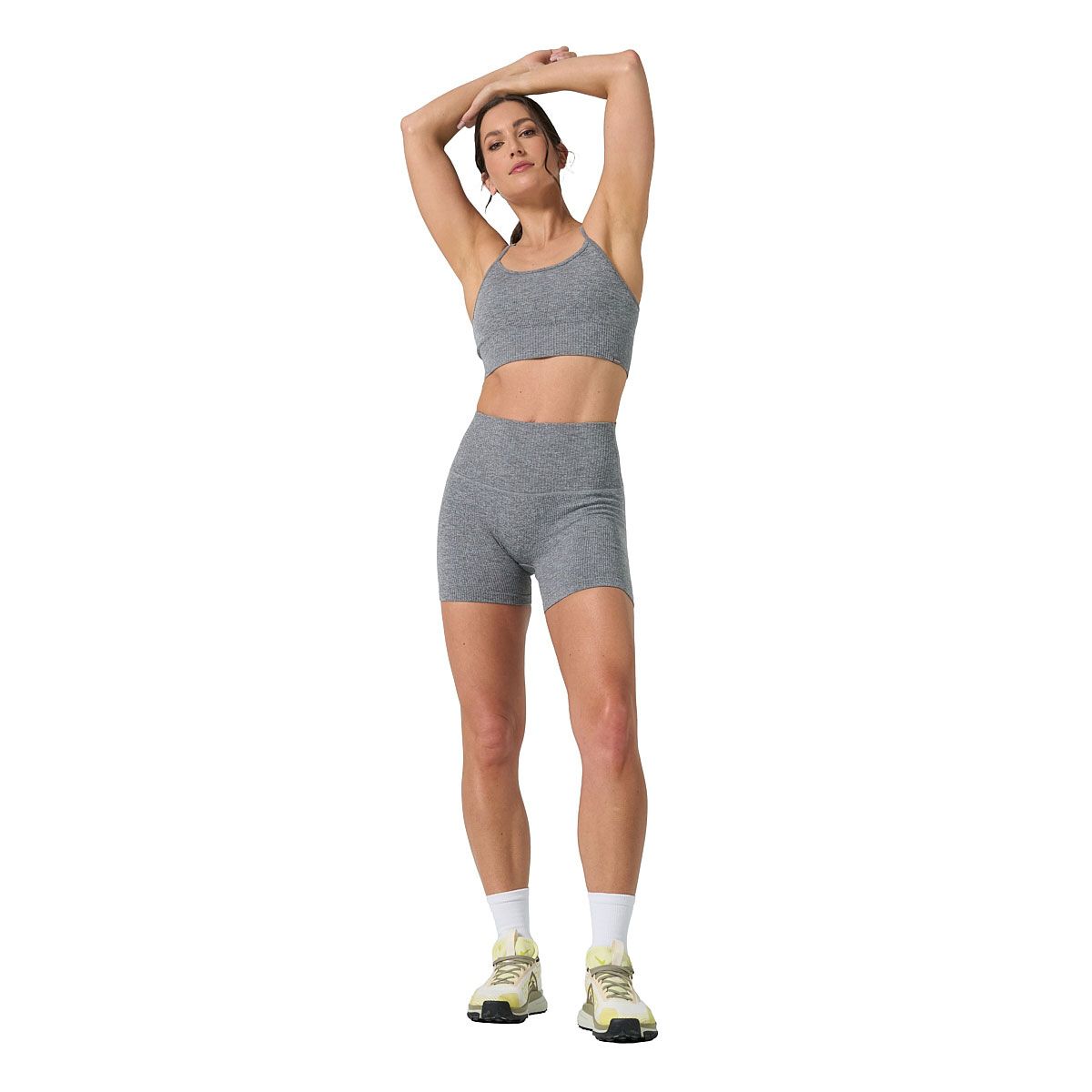 Ell/Voo Womens Reili Seam Free Crop Sports Bra