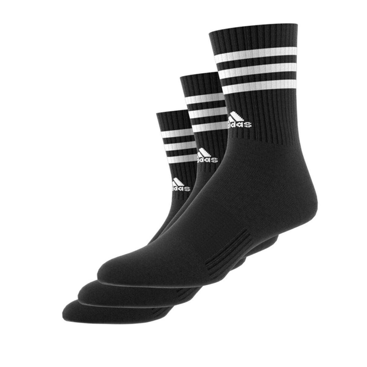 adidas 3-Stripes Cushioned Crew 3 Pack Socks