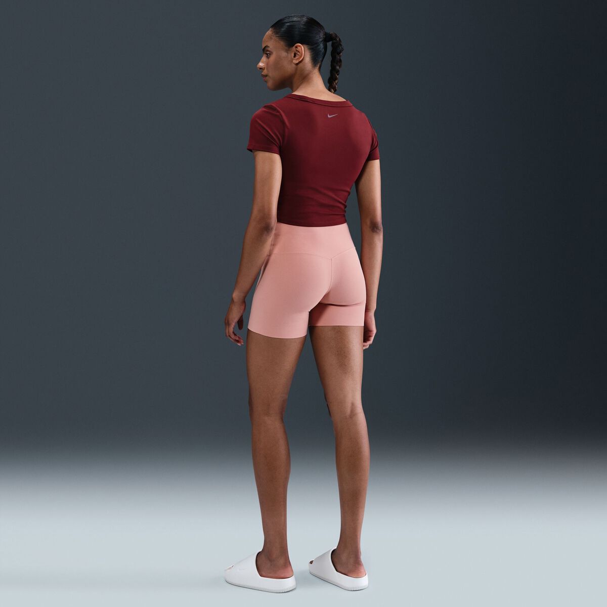 Nike Womens Zenvy Dri-FIT High Rise 5 Inch Short Tights