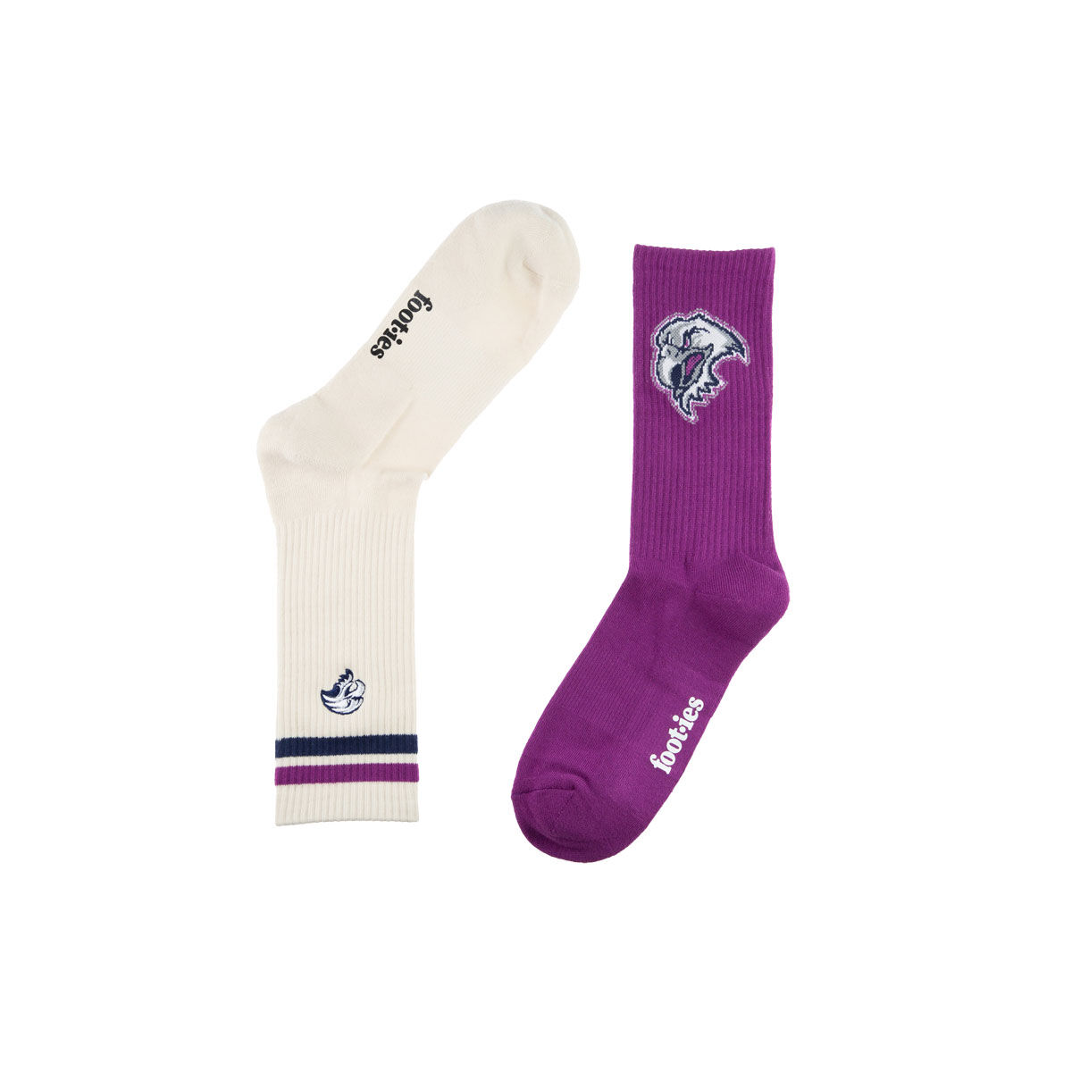 Manly Warringah Sea Eagles Sneaker Socks 2 Pack Multi M/L