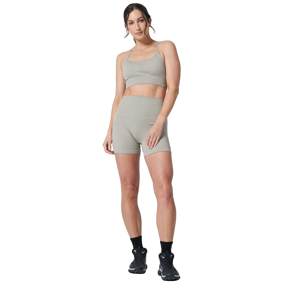 Ell/Voo Womens Reili Seam Free 5 Inch Tights