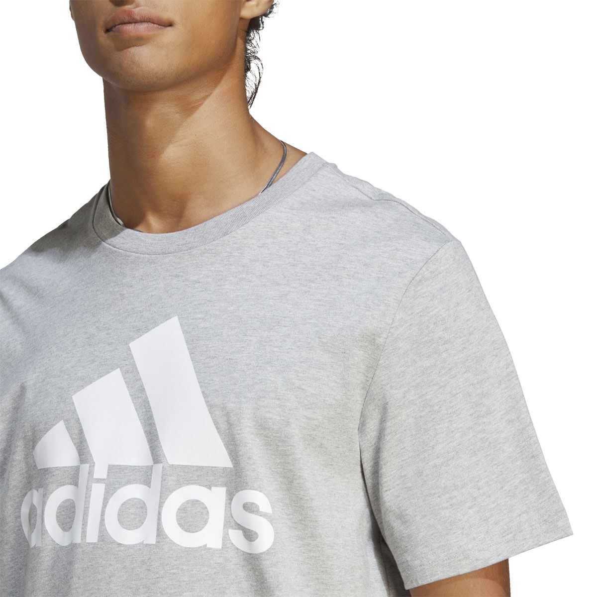 adidas Mens Essentials Big Logo Tee