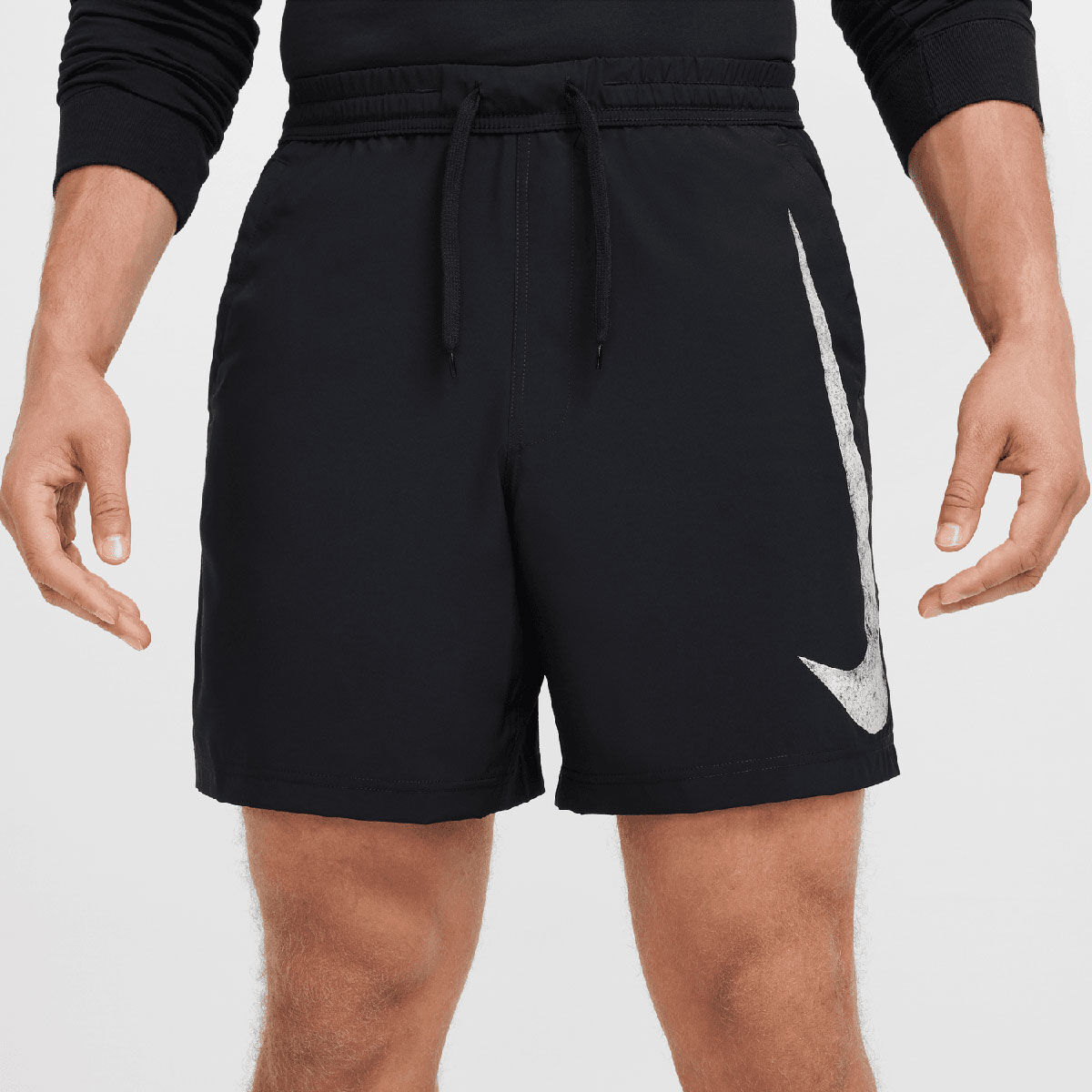Nike Mens Form Swoosh Dri FIT 7 Inch Training Shorts